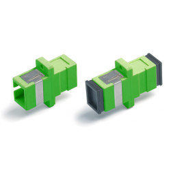 Проходные адаптеры оптические Hyperline, SC/APC (SM), Simplex
