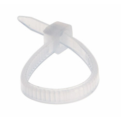 Стяжки кабельные Rexant, 2,5х80 мм, 100 шт, цвет: белый