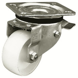 Ролики Zpas, с тормозом, нагрузка до 300 кг, для шкафов