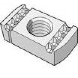 Гайка Cablofil, М6*40, с пружиной, для профиля, сталь, электроцинк