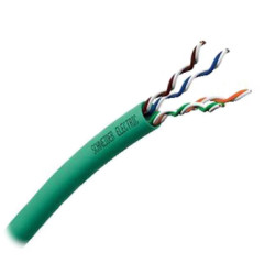 Кабель витая пара Schneider Electric, F/UTP, 4 пар., кат. 5e, 100МГц, D 5,8 мм , AWG24, LSZH, 305м, бухта, цвет: зеленый