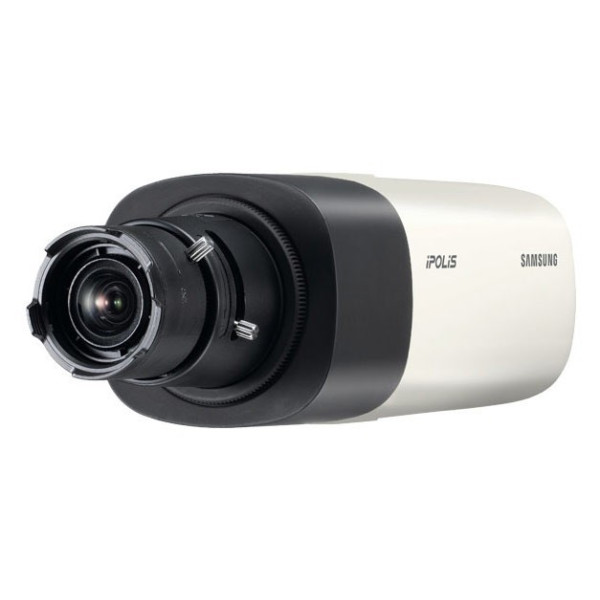 Сетевая IP видеокамера Samsung, корпусная, помещение, х16, матрица 1/3, ИК-фильтр, цв:0,05 лк, ч/б:0,005 лк, цвет: белый, (SNB-5004P)