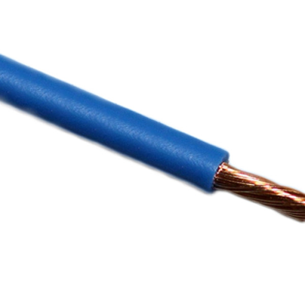 Провод силовой Электрокабель НН, ПуГВ (ПВ-3) 2,5мм?, PVC, цвет: синий