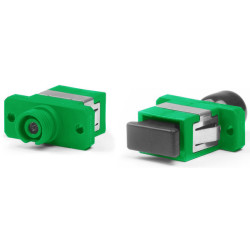 Проходные адаптеры оптические Hyperline, SC-FC/APC (SM), Simplex