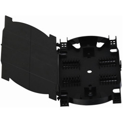 Сплайс-кассета Nexans LANmark-OF, на 24 алюм. гильз, для ВО панелей с предуст-ми адаптерами