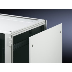 Стенка (к шкафу) Rittal, замков., 1200х800, (ВхГ), для серии TS8, TS IT, цвет: серый