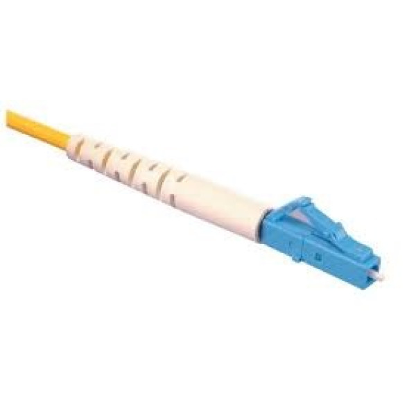 Коммутационный шнур оптический NTSS Tight Buffer, Simplex LC/LC, OM1 62,5/125, PVC, 5м, чёрный хвостовик, цвет: жёлтый