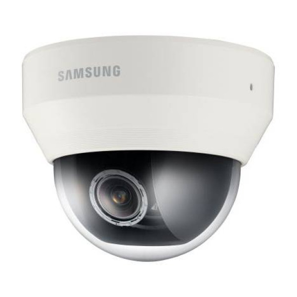 Сетевая IP видеокамера Samsung, купольная, улица, матрица 1/3, цв:0,1 лк, ч/б:0,01 лк, цвет: слоновая кость, (SND-6083P)